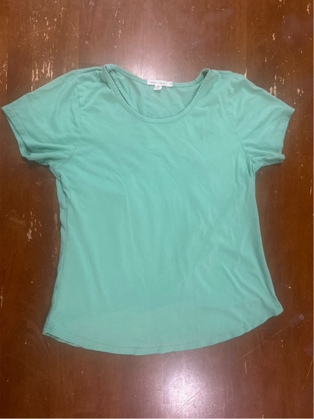 Threads 4 Thought Short Sleeve Tee in Mint Green